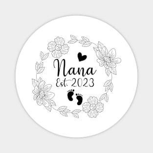 Nana Est 2022 Pregnancy Announcement Magnet